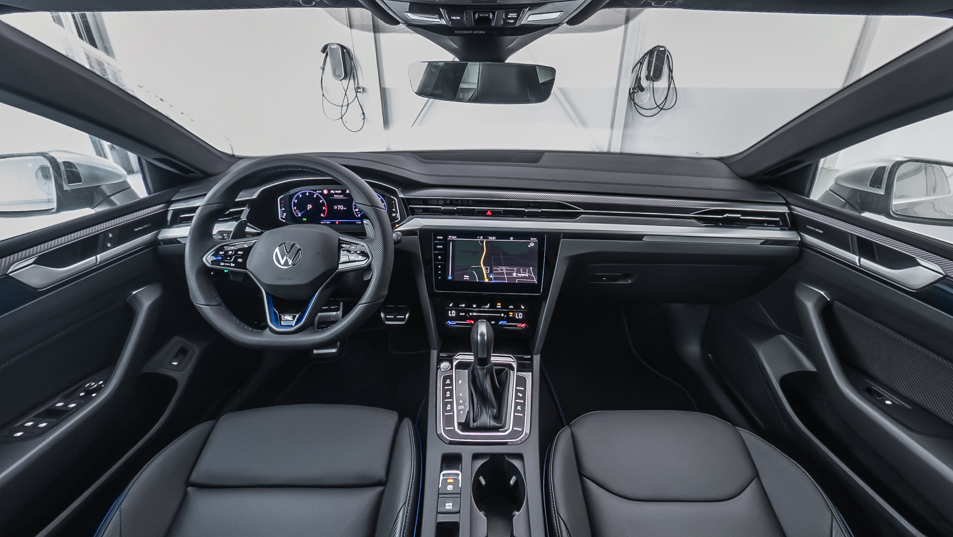 VW Arteon Innenraum 360-Grad-Bild